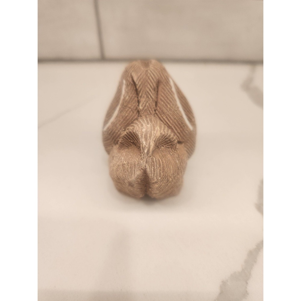 Artesania Rinconada Pekingese Dog Figurine Hand‎ Carved Pottery Made In Uruguay - Picture 3 of 9